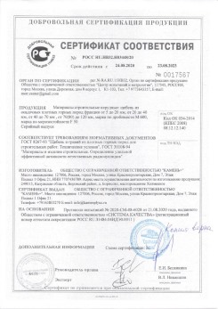 2020.02.06 Грозный - Приложение 2 к сертификату изделия системы водосточной.