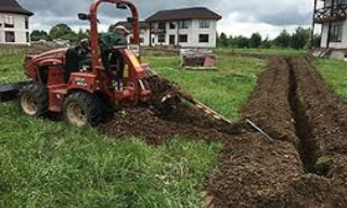 Копка траншей для водопровода в грозном: цена за метр от 945 руб.