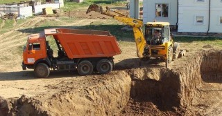 Котлован для дома Грозный, цена от 315 руб./м3.
