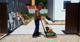Устройство въезда на участок Грозный, цена от 51397 руб.